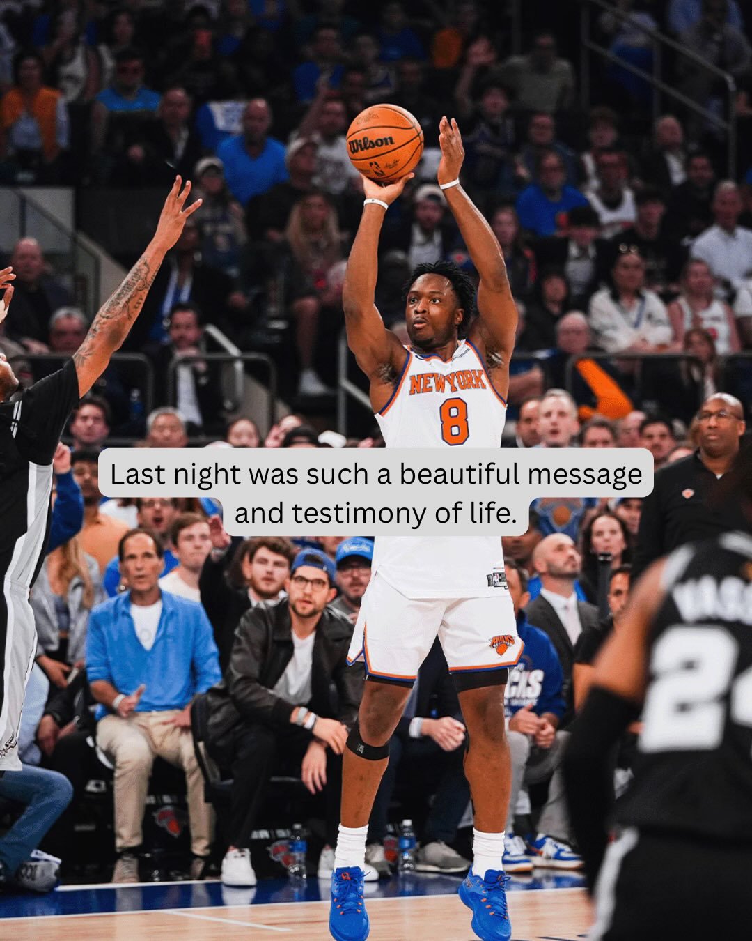 Believe.

Not in a perfect future.

Not in an easy path.

Believe that one more step forward matters.

And know that the Bigvision community is there for you💙

@nba @nyknicks @slam @mesitimedia @espn