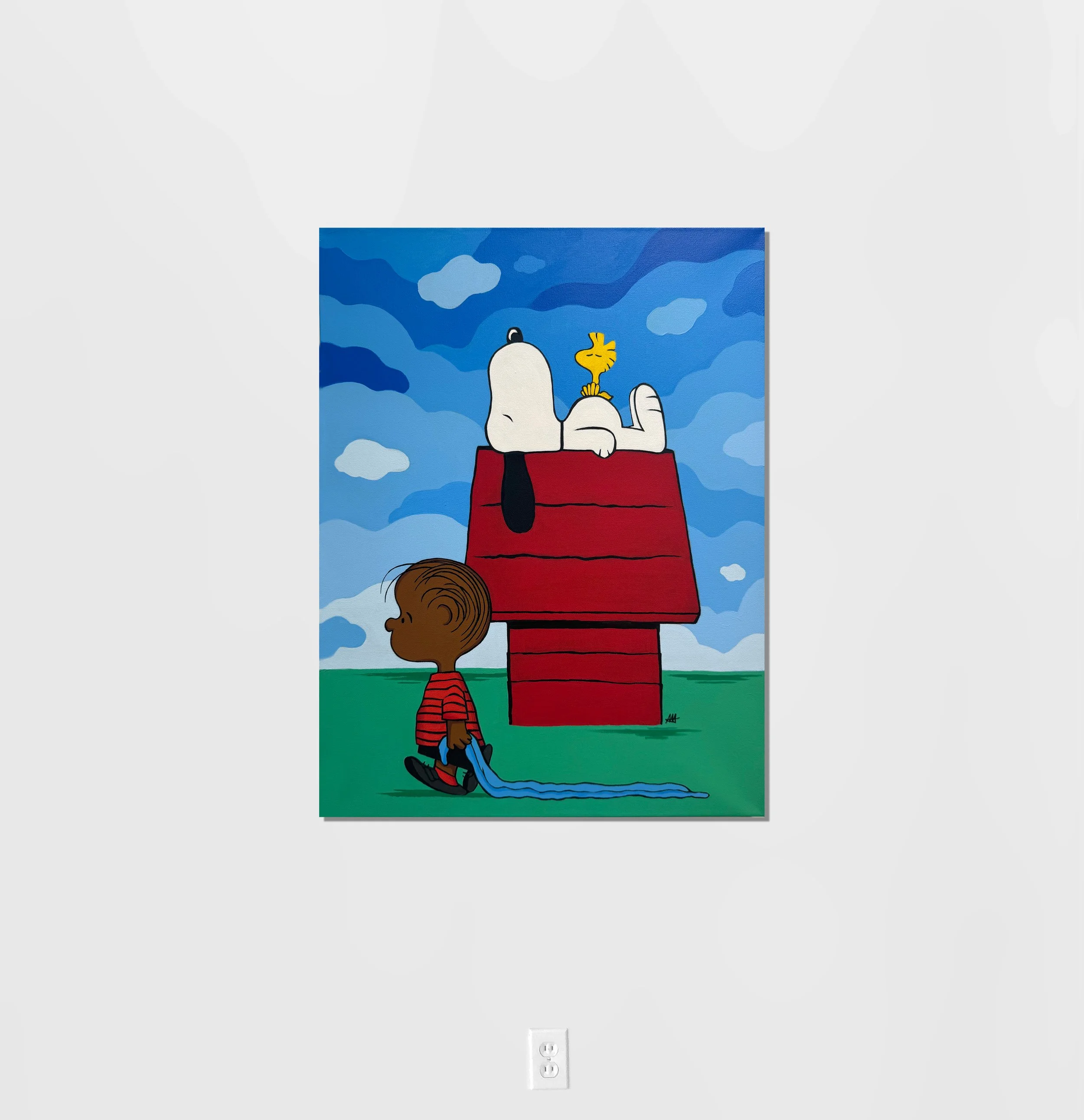 MUST BE NICE  /  18"x24" acrylic on canvas