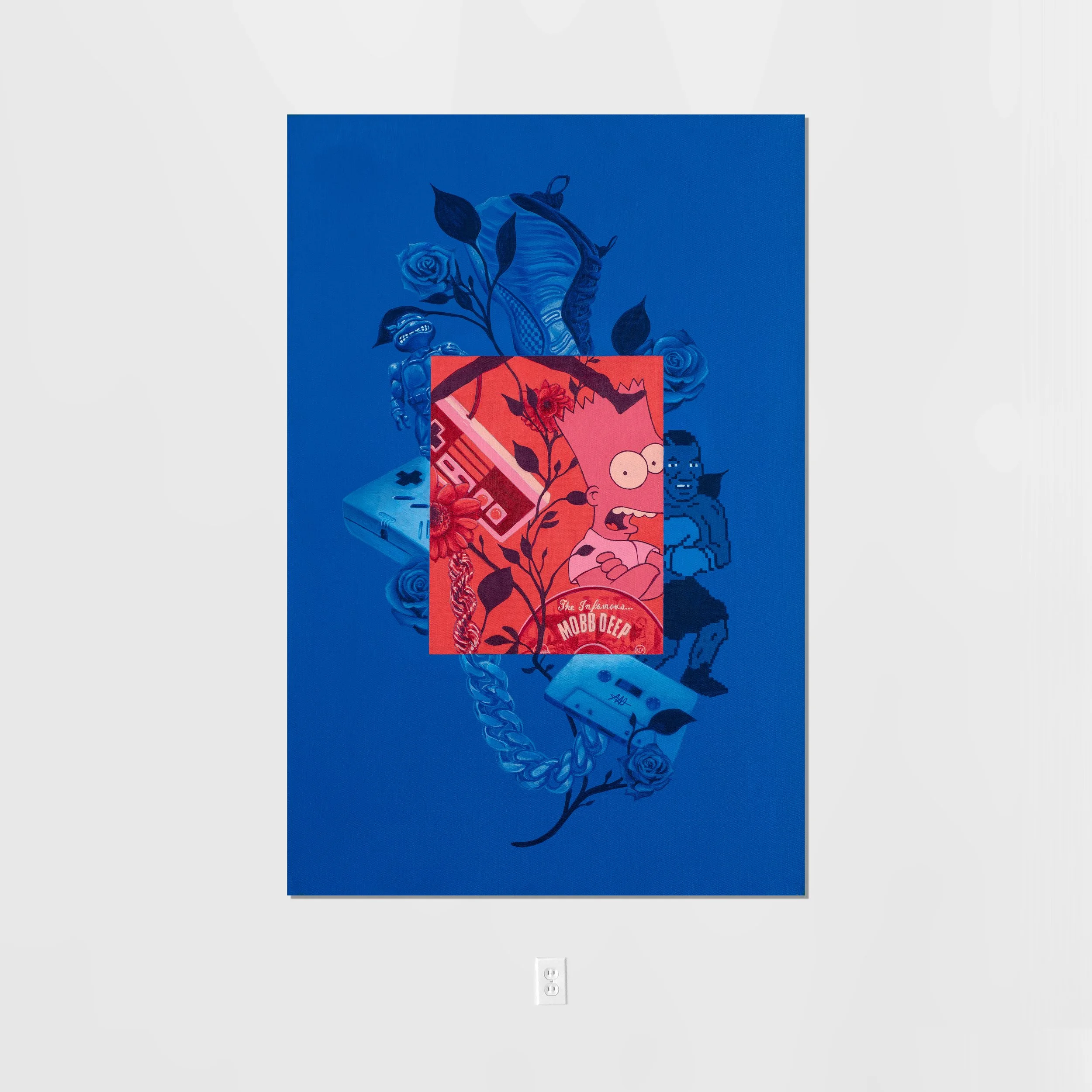 MILLENNIAL BOY II  /  30"x40" acrylic on canvas