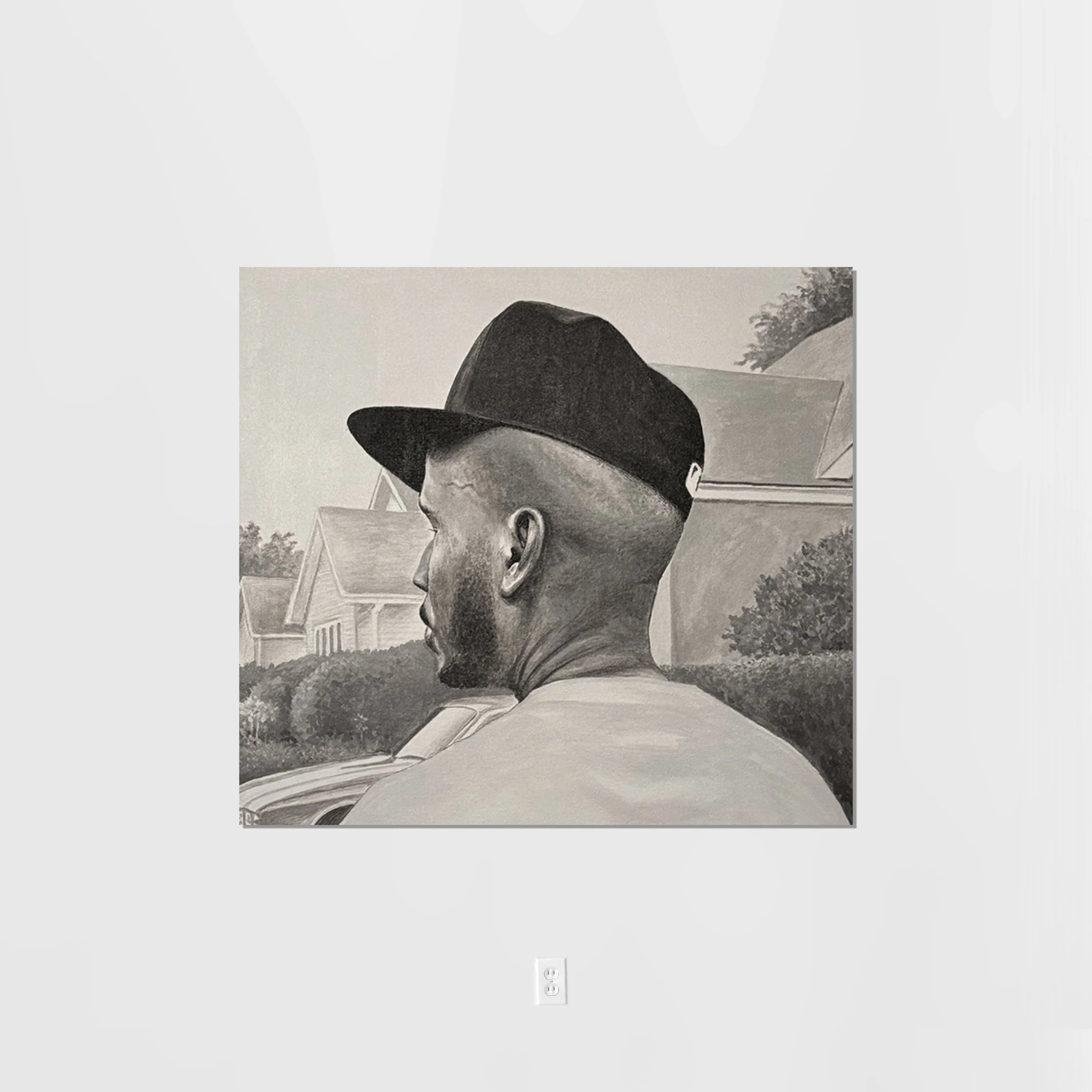 ROOTED  /  36"x36" acrylic on canvas