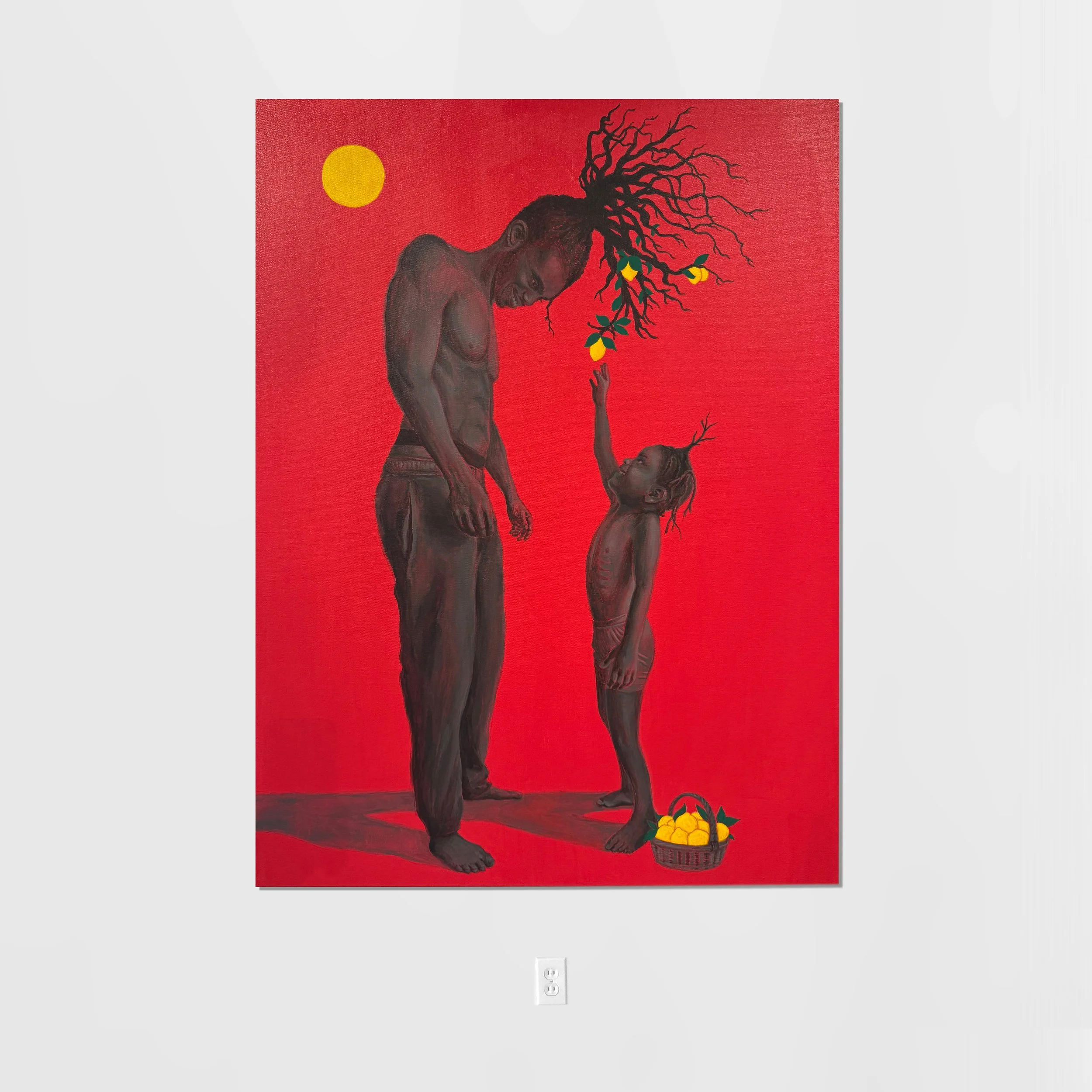 THE FRUITS OF LABOR II / 3'x4' acrylic on canvas