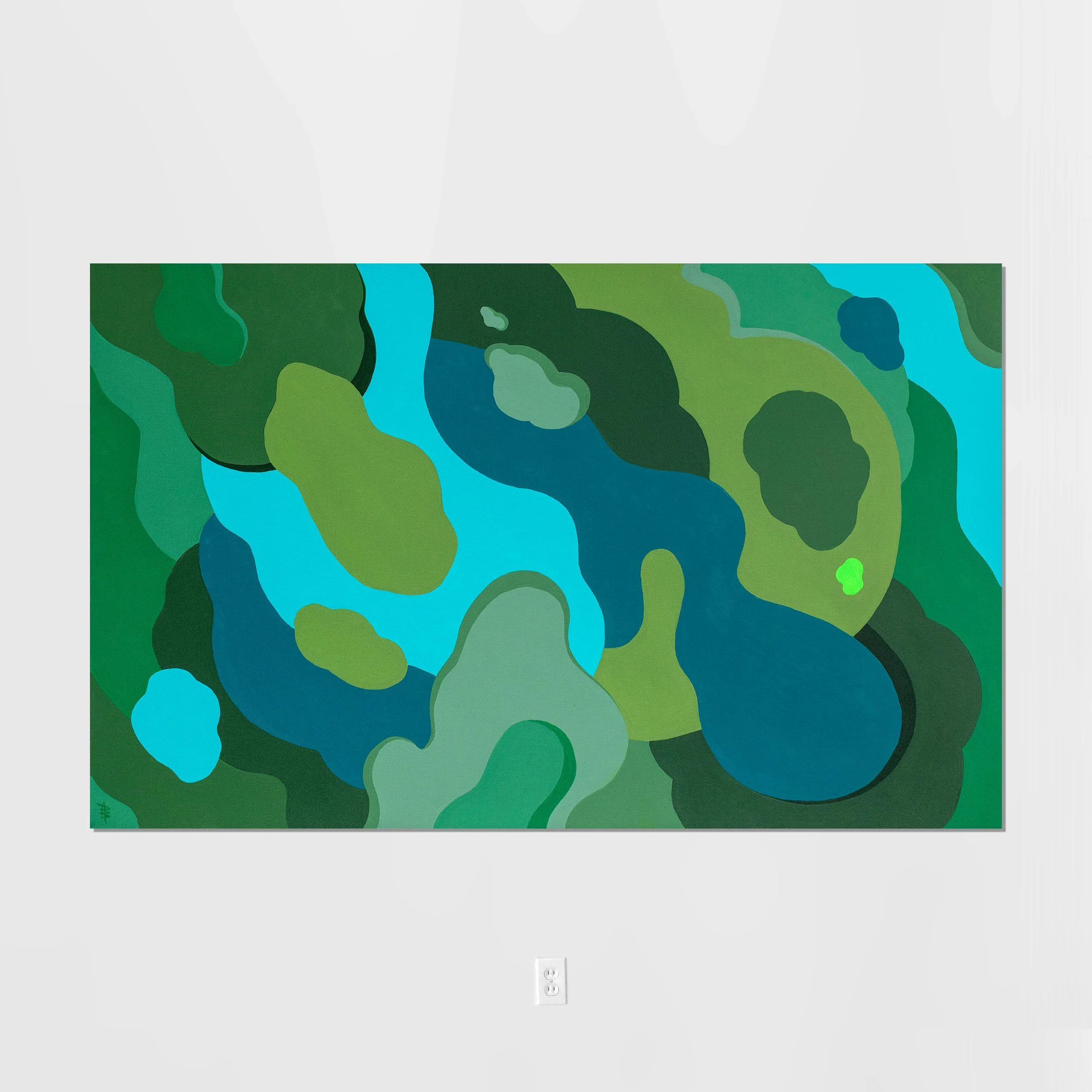 CLOUD 13  /  4'x3' acrylic on canvas