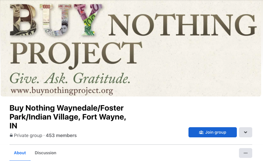 Buy Nothing Project