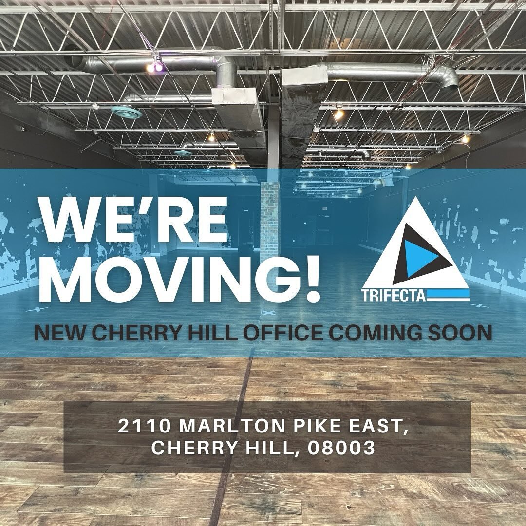 🎉 We&rsquo;re so exited to announce that we are moving our Cherry Hill team to a new space, still in the amazing Cherry Hill community! 

We are looking forward to continuing to provide the most elite sports rehabilitation to the athletes and active