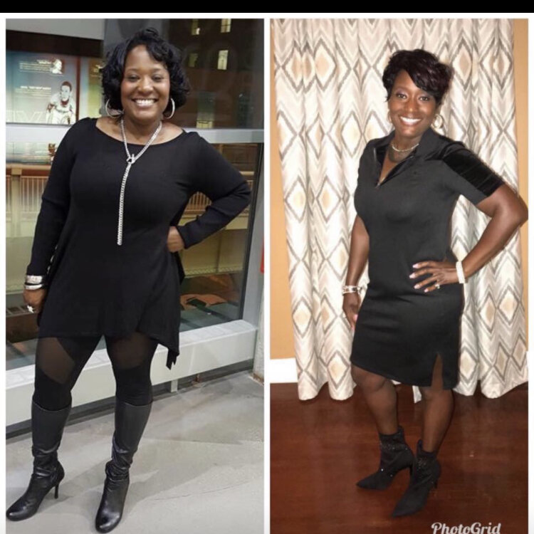 I gained a healthier happier me