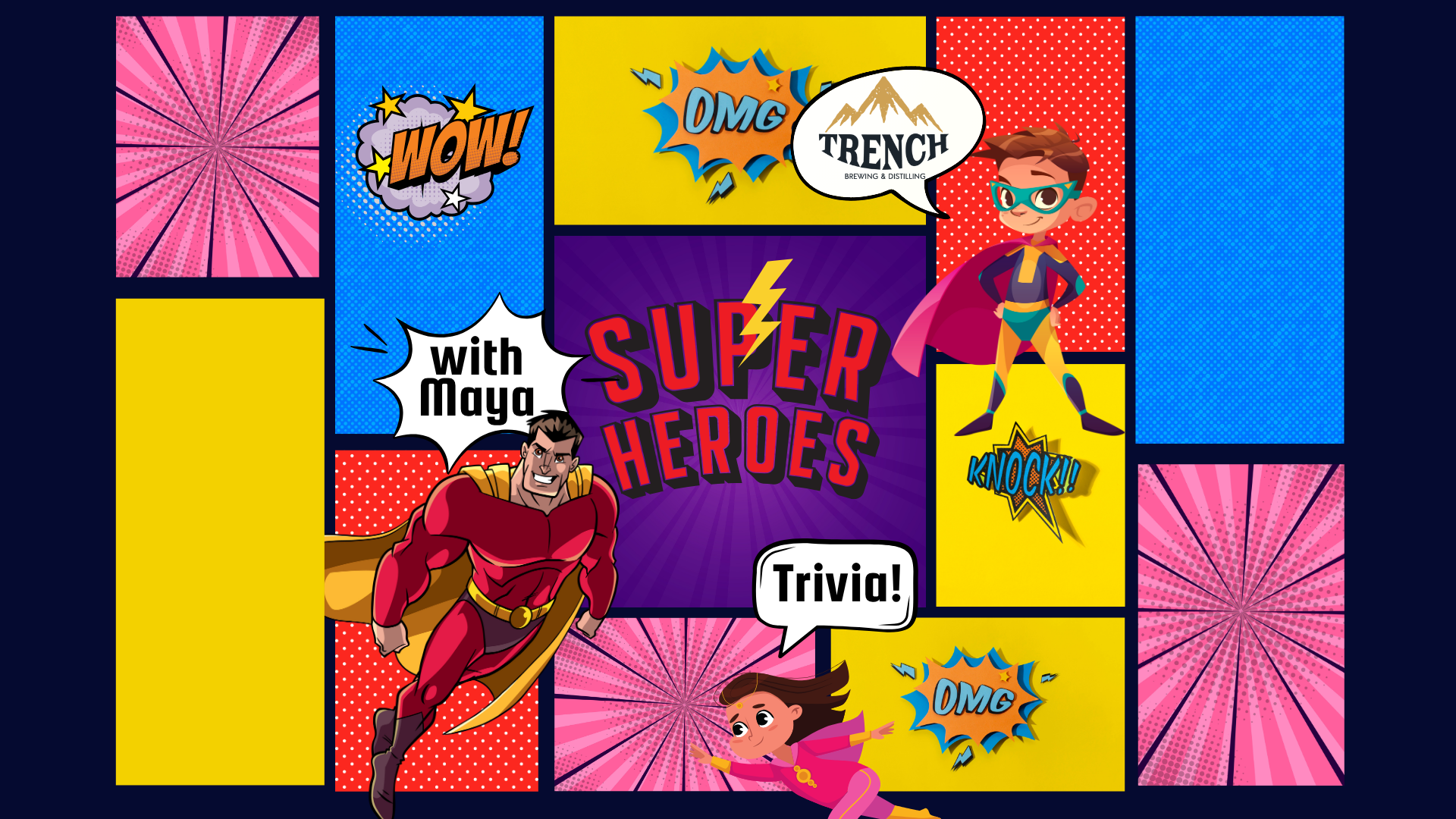 Superhero Trivia with Maya