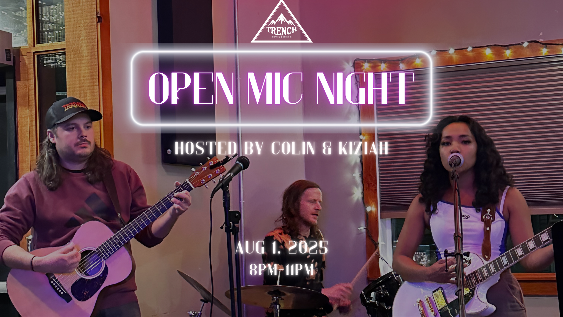 Open Mic Night with Colin and Kiziah
