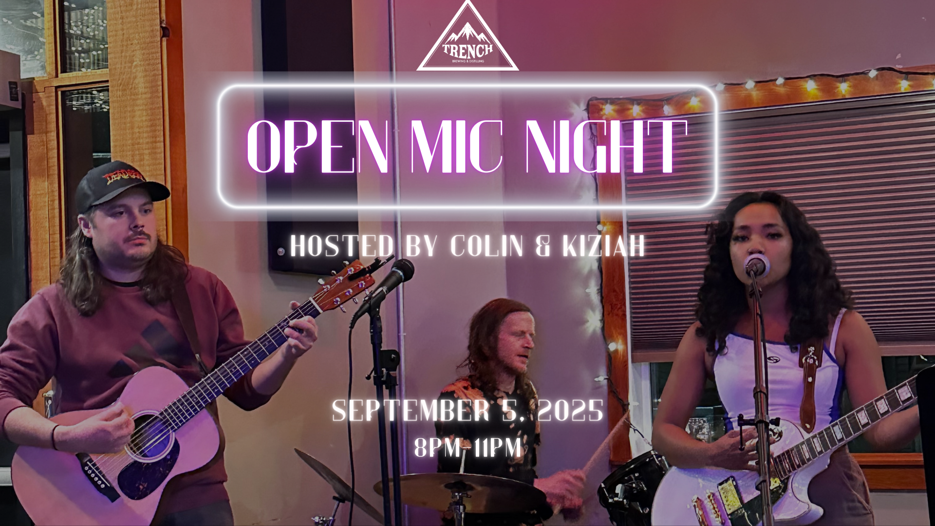 Open Mic Night with colin and kiziah