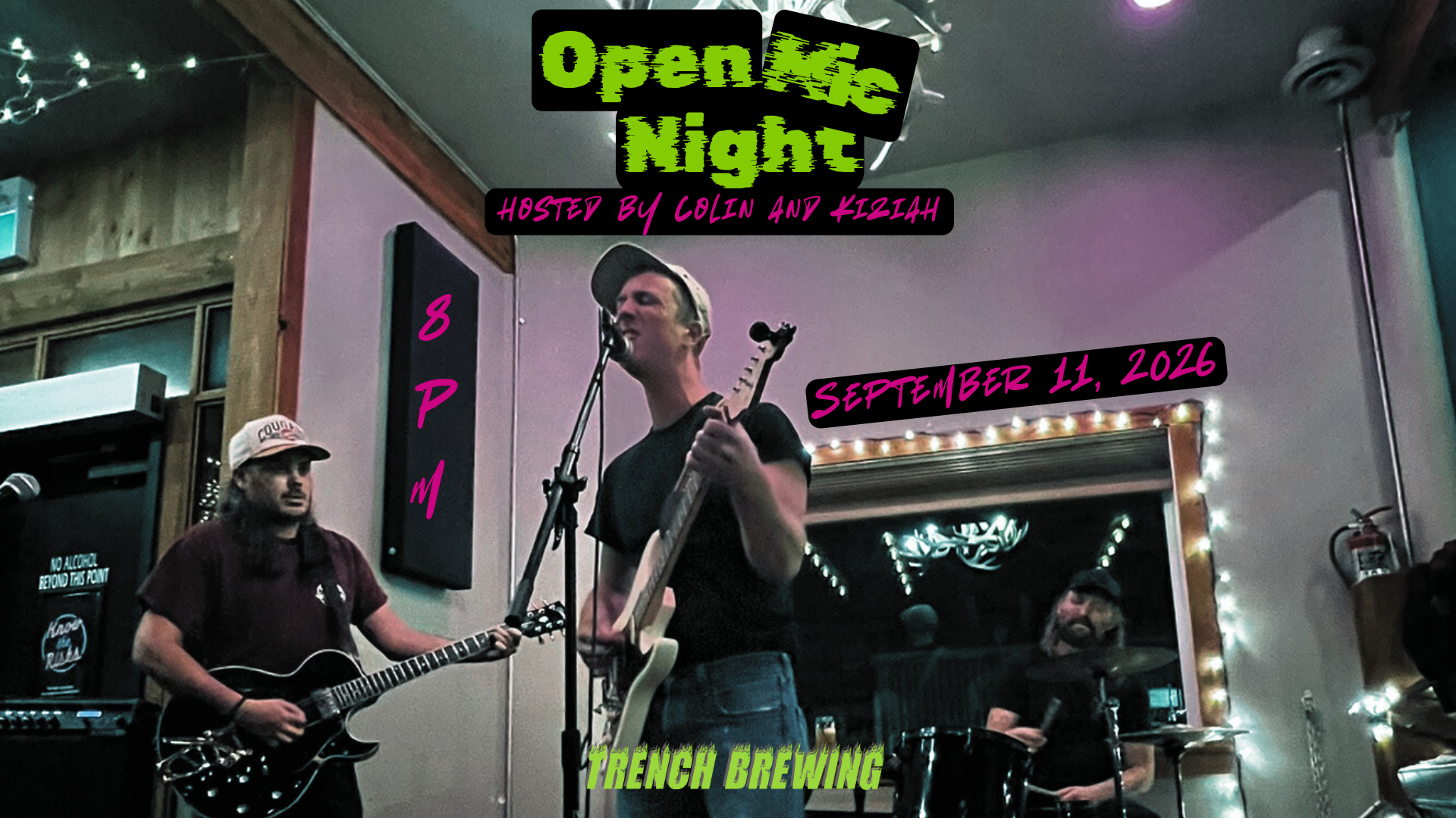 Open Mic Night w. Colin and Kiziah