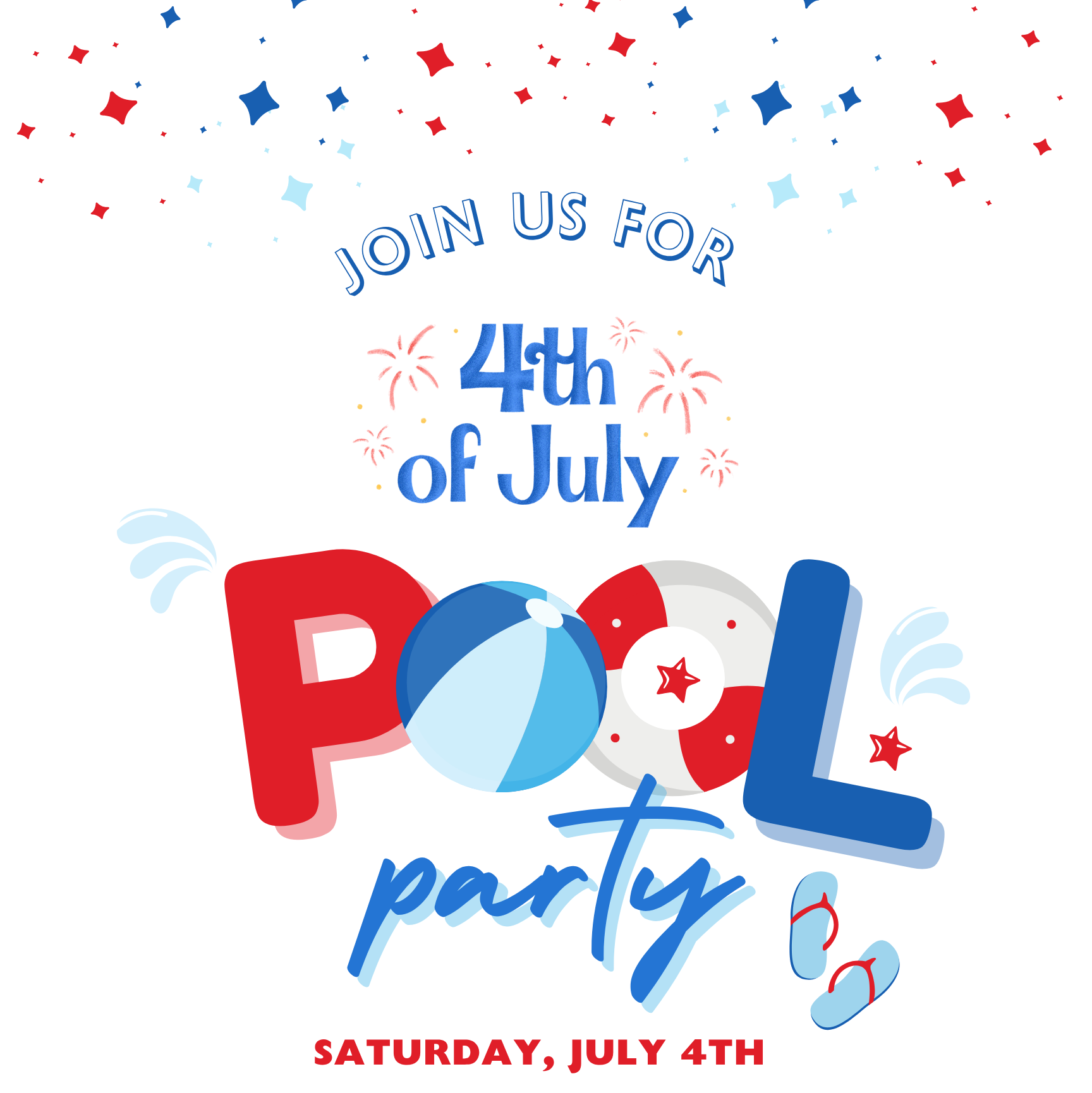 July 4th Pool Party!