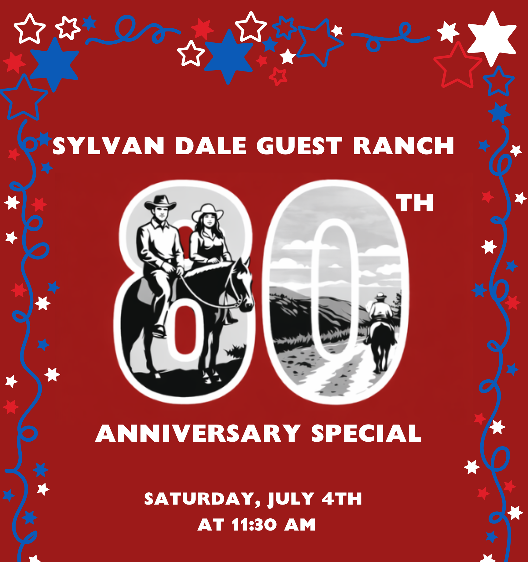 80th Anniversary Special: July 4th Pool Party!