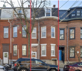 East Boston, MA- Conversion of an existing single family row home to two bi-level condo units