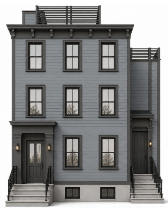 Charlestown, MA- Development of two luxury townhouses 