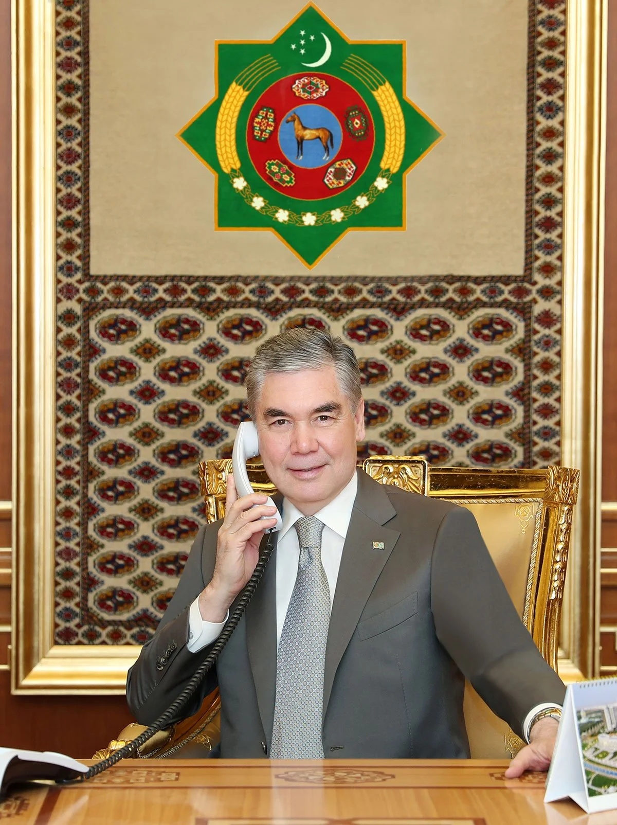Turkmenistan Today – Telephone conversation between the President of Turkmenistan and the head of the Business Council "Turkmenistan-USA"
