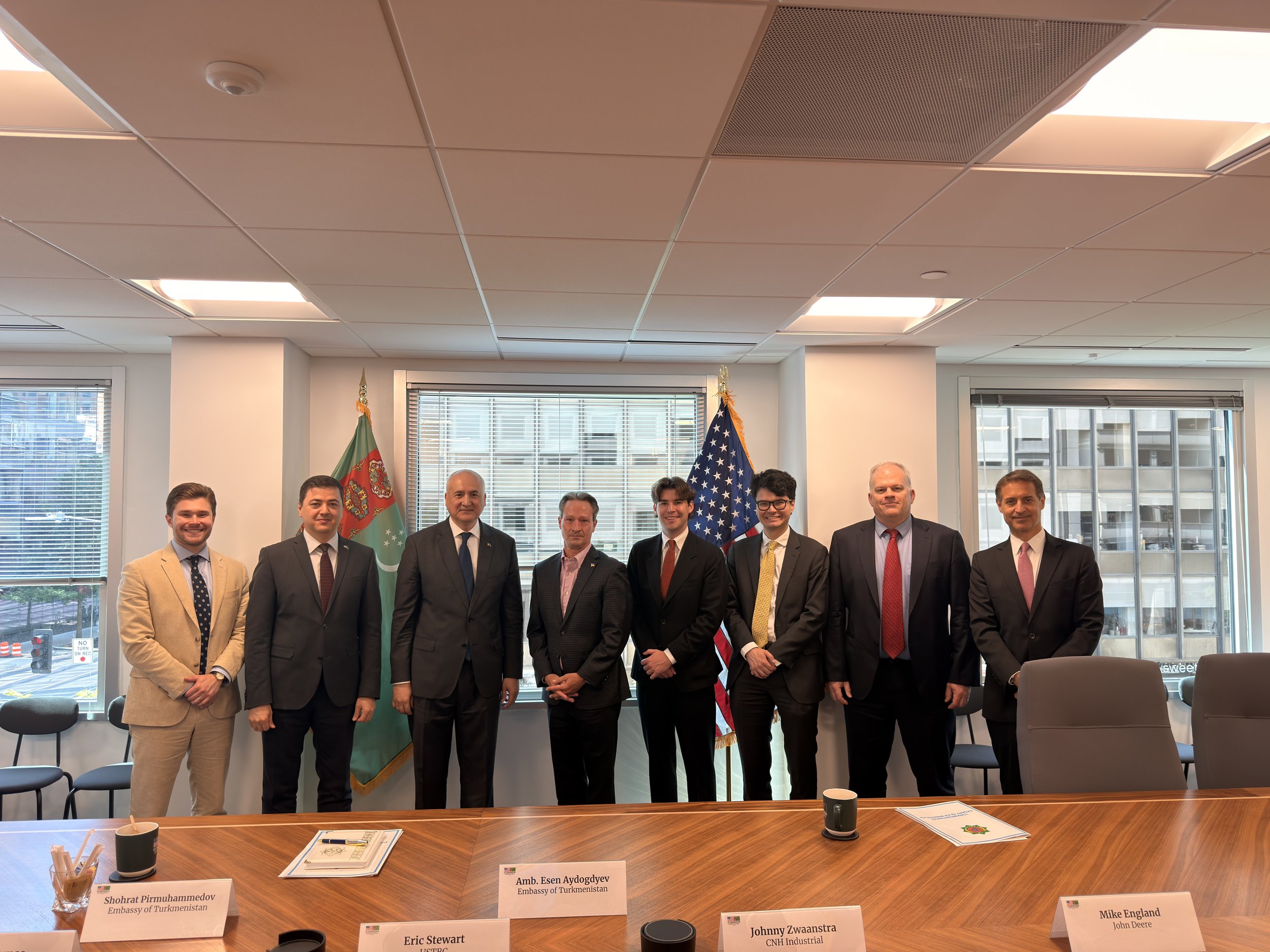 USTBC Business Delegation Meets with the Ambassador of Turkmenistan to the United States in May 2026