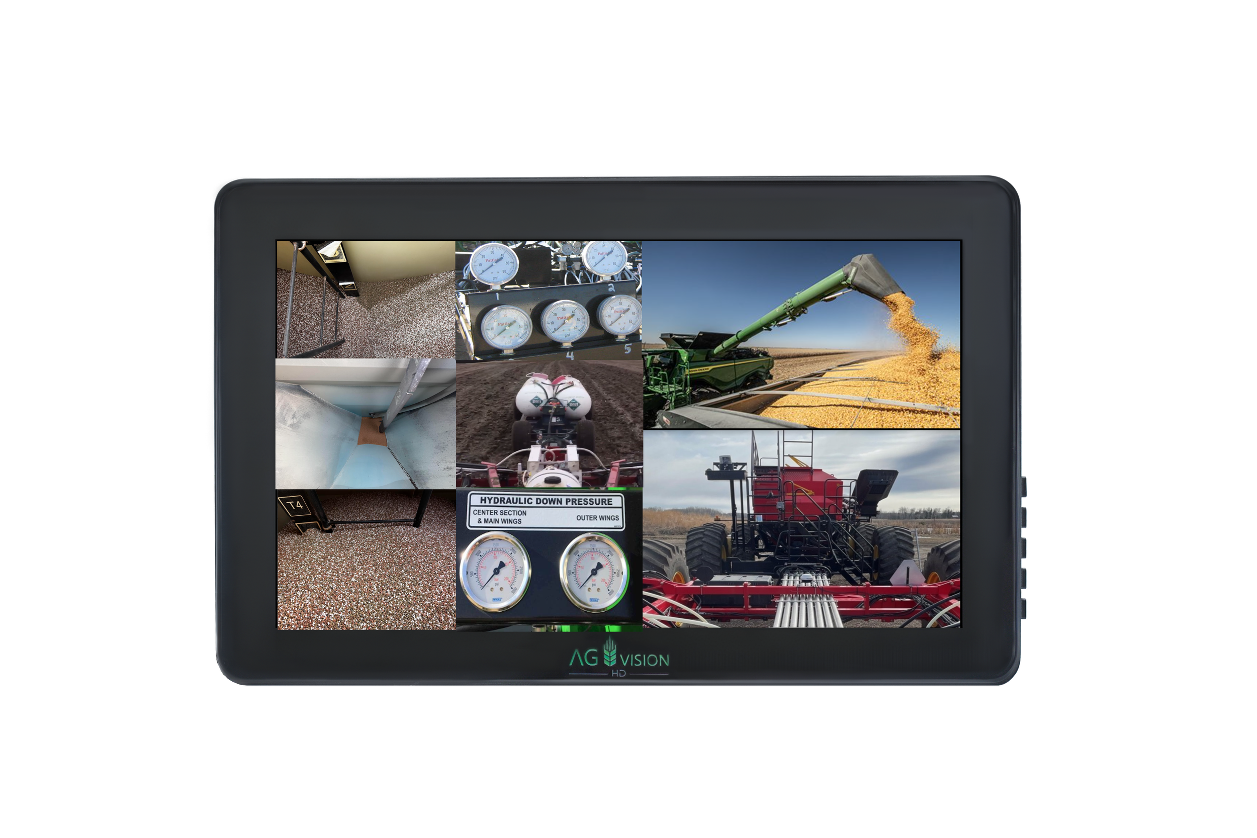 New AgVision HD 12" 8 channel touchscreen