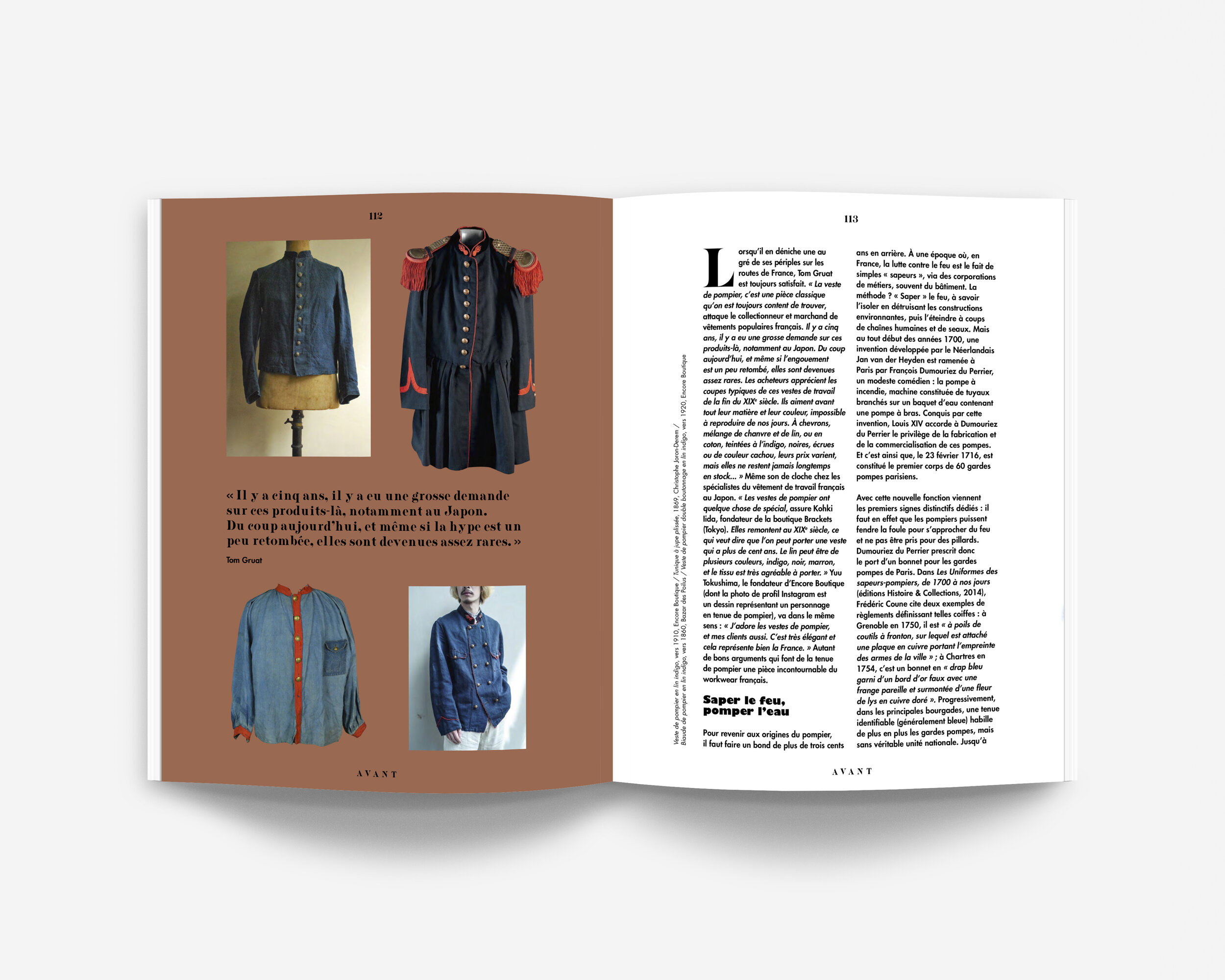 The book of French Workwear — AVANT