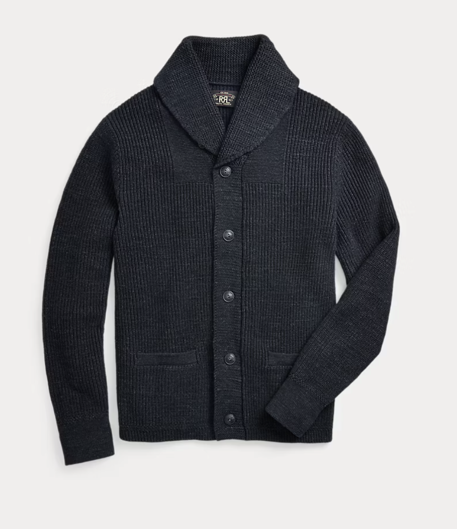 RRL Shawl Collar Cardigan