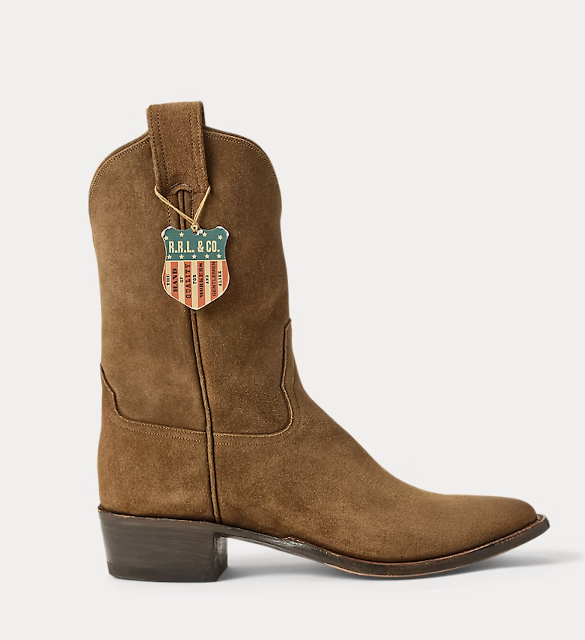 Plainview suede raw boots