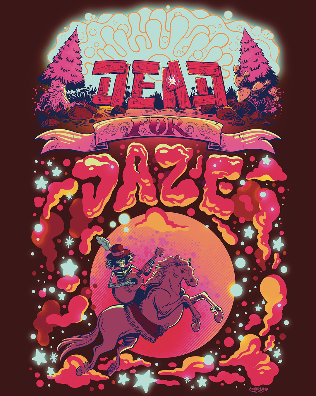 Dead For Daze Poster Design