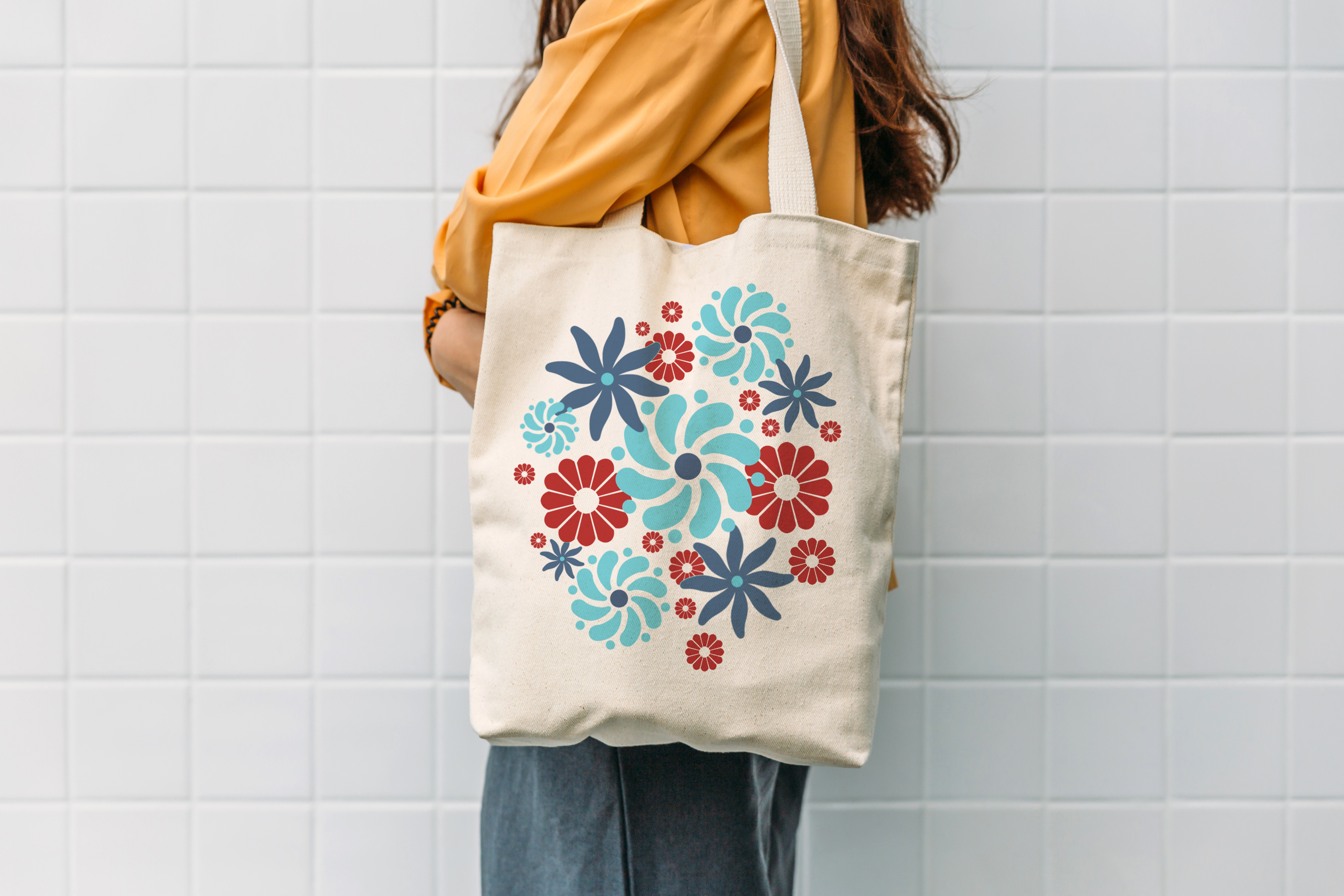 "Tropical Flower" Design for and owned by Henna Shoppe
