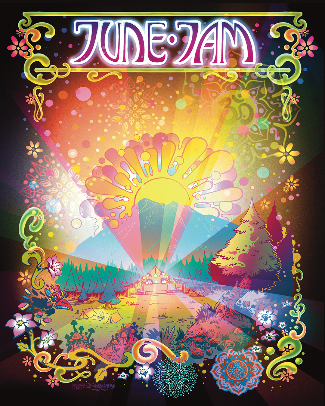 "June Jam" Commission for June Jam Music Festival - 2022
