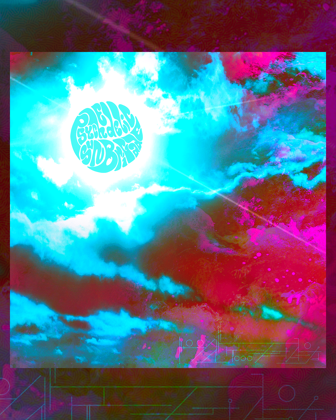 "Psychedelic Sun Brigade" album cover