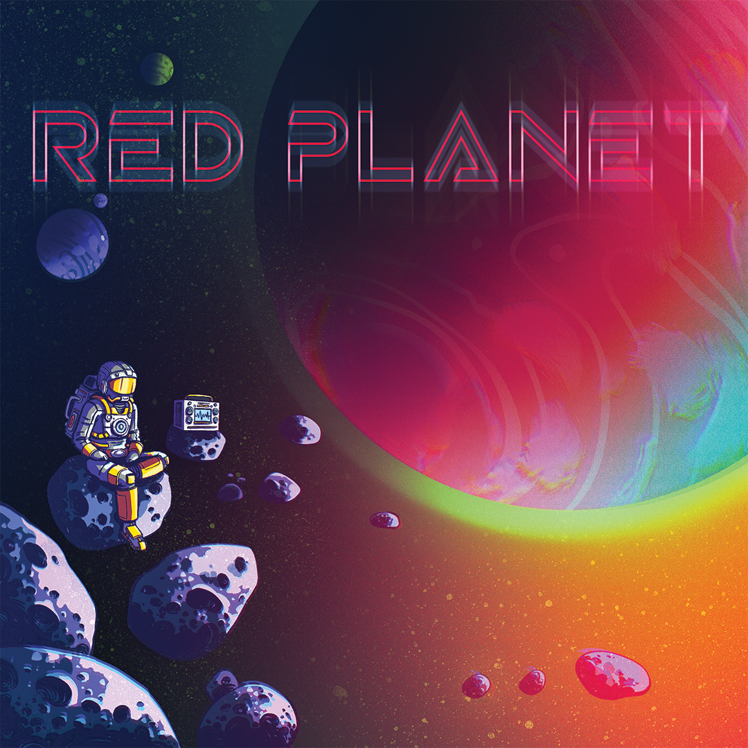Brendan Grossman - "Red Planet" album cover