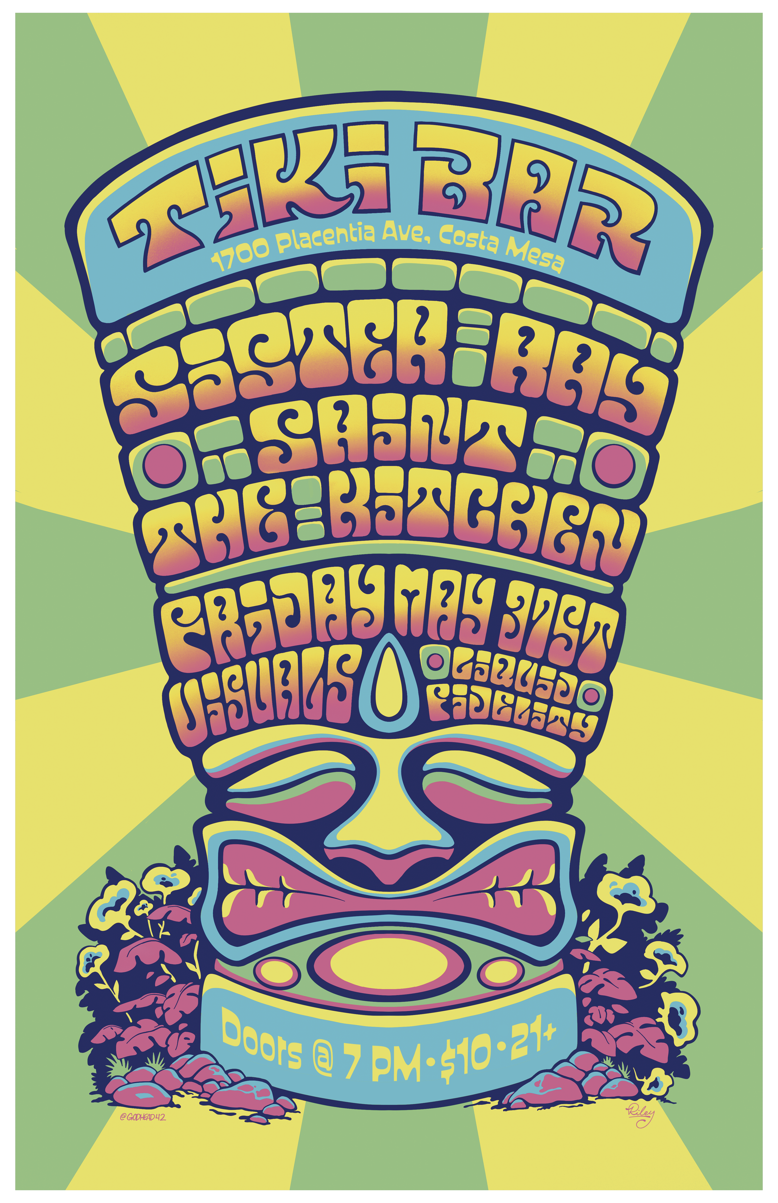 "Sister Ray" Concert Poster 2024