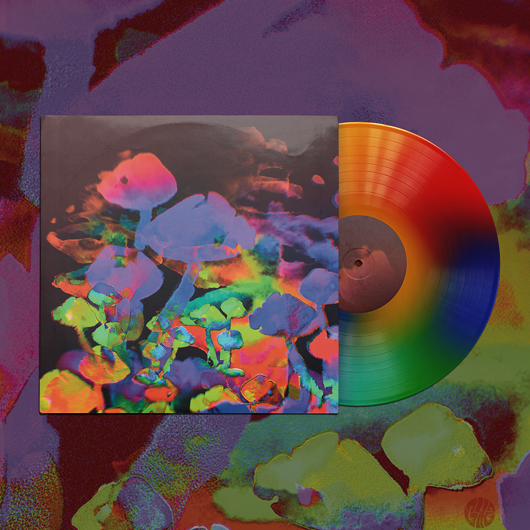Psychedelic Sun Brigade "Flow Entirely" album cover design