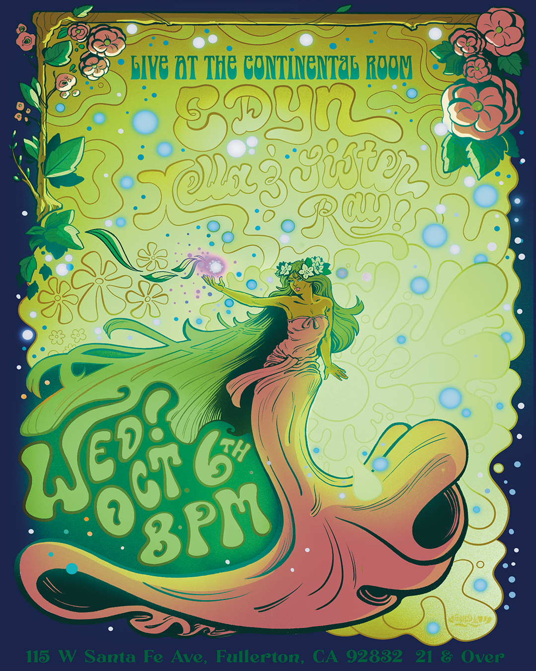 Sister Ray - Concert Poster Commission