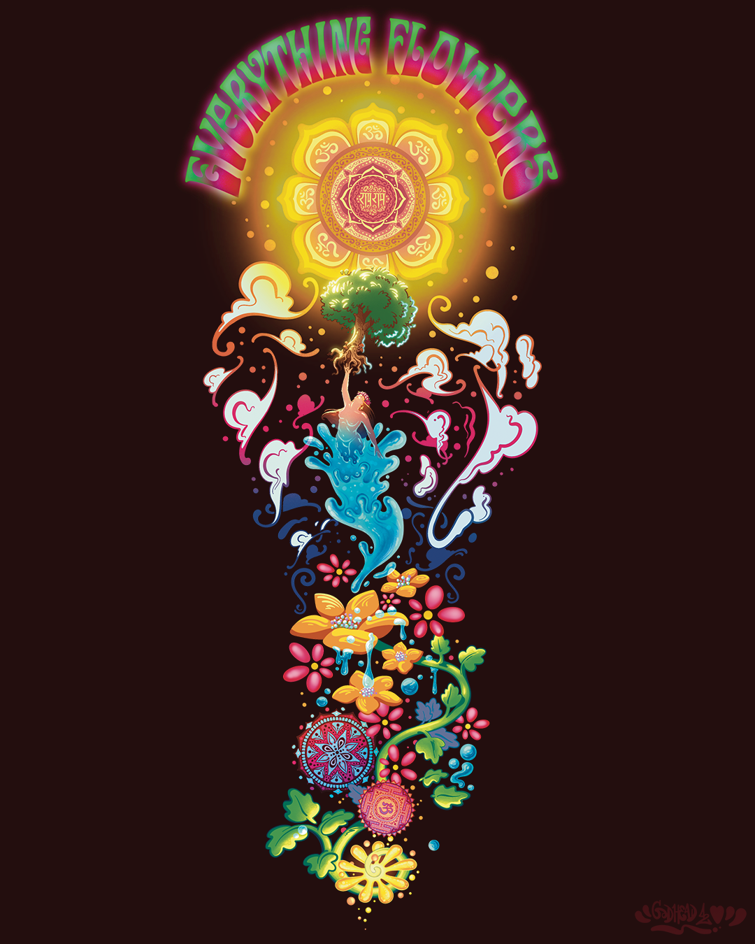 Everything Flowers Illustration