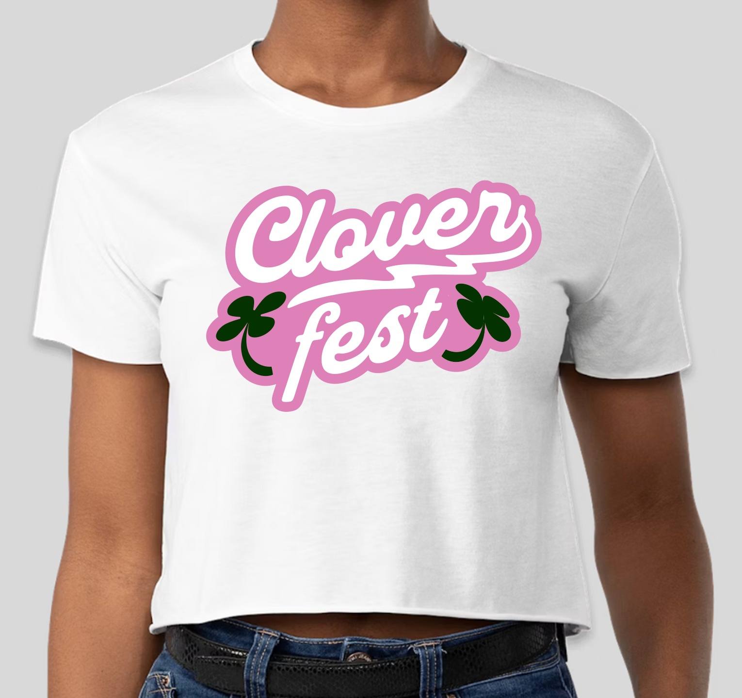 Clover Fest music festival concert art design logo branding music festival brand designer merch t-shirt tee shirt merchandise street wear streetwear