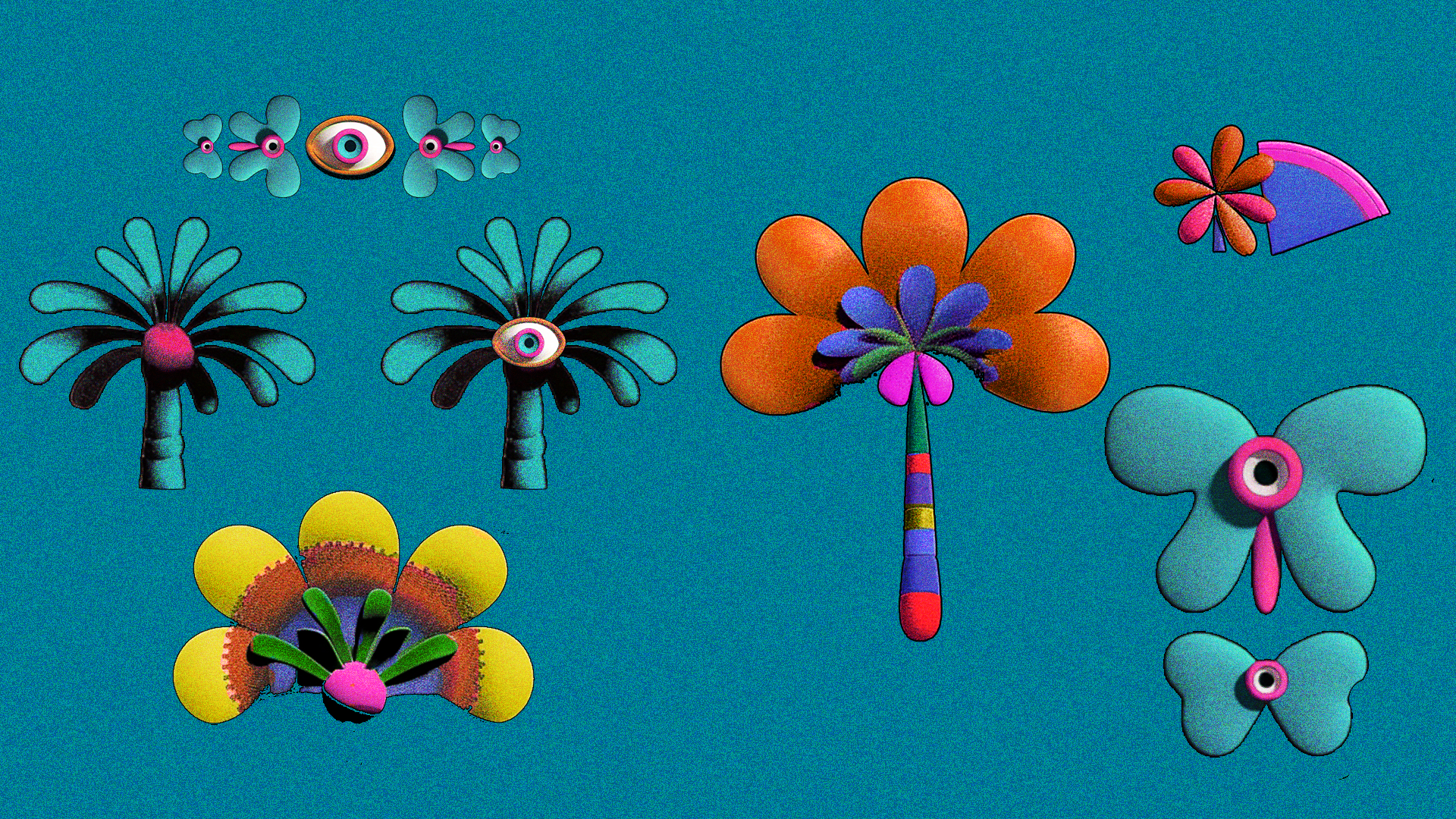 Metamorphosis Orlando Florida music festival concert graphic designer branding brand design illustration logo merch stage wristbands mainstage design scrims lineup poster