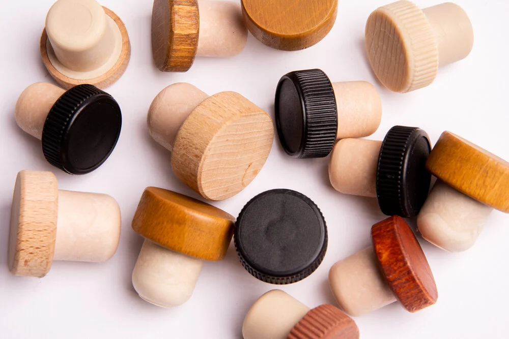Co-injected T-top stoppers