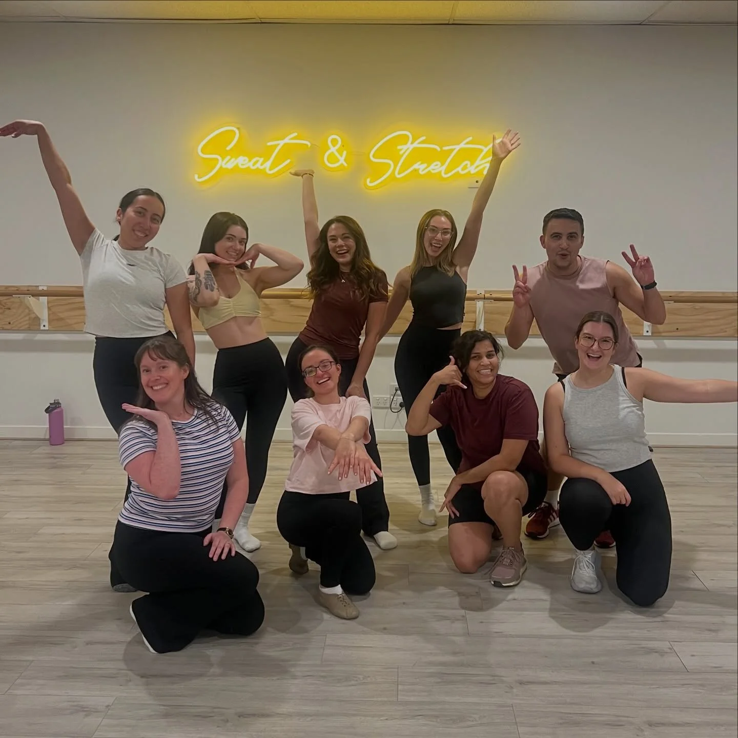 Glowing faces after a Friday night boogie to shake off the week! An absolute blast as always. Plenty of laughs and smiles shared 🥰 Thank you to this fabulous crew for bringing such openness, positivity &amp; energy to our first dance class of 2026 ?