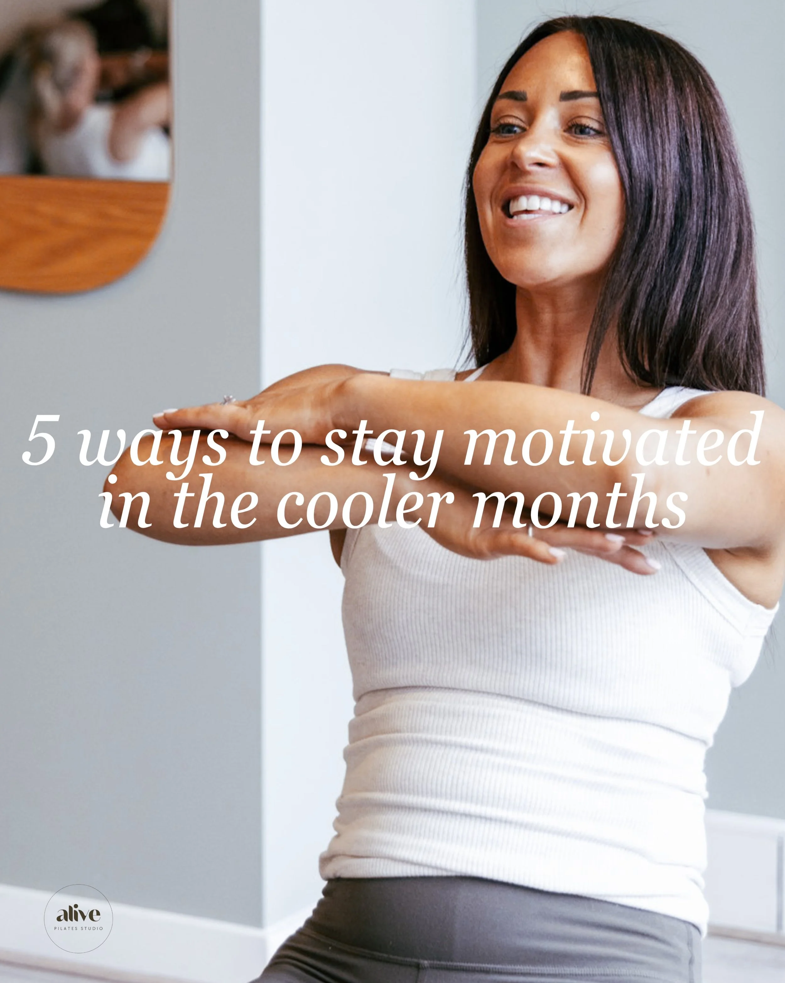 Winter can make motivation feel a little harder&hellip;but small habits can make a big difference ✨

Here are 5 simple ways to stay motivated this season: 
🤸🏽 Set movement goals 
✍🏼 Pre-plan your classes for the week 
👩🏼&zwj;🐰&zwj;👩🏽 Recruit 