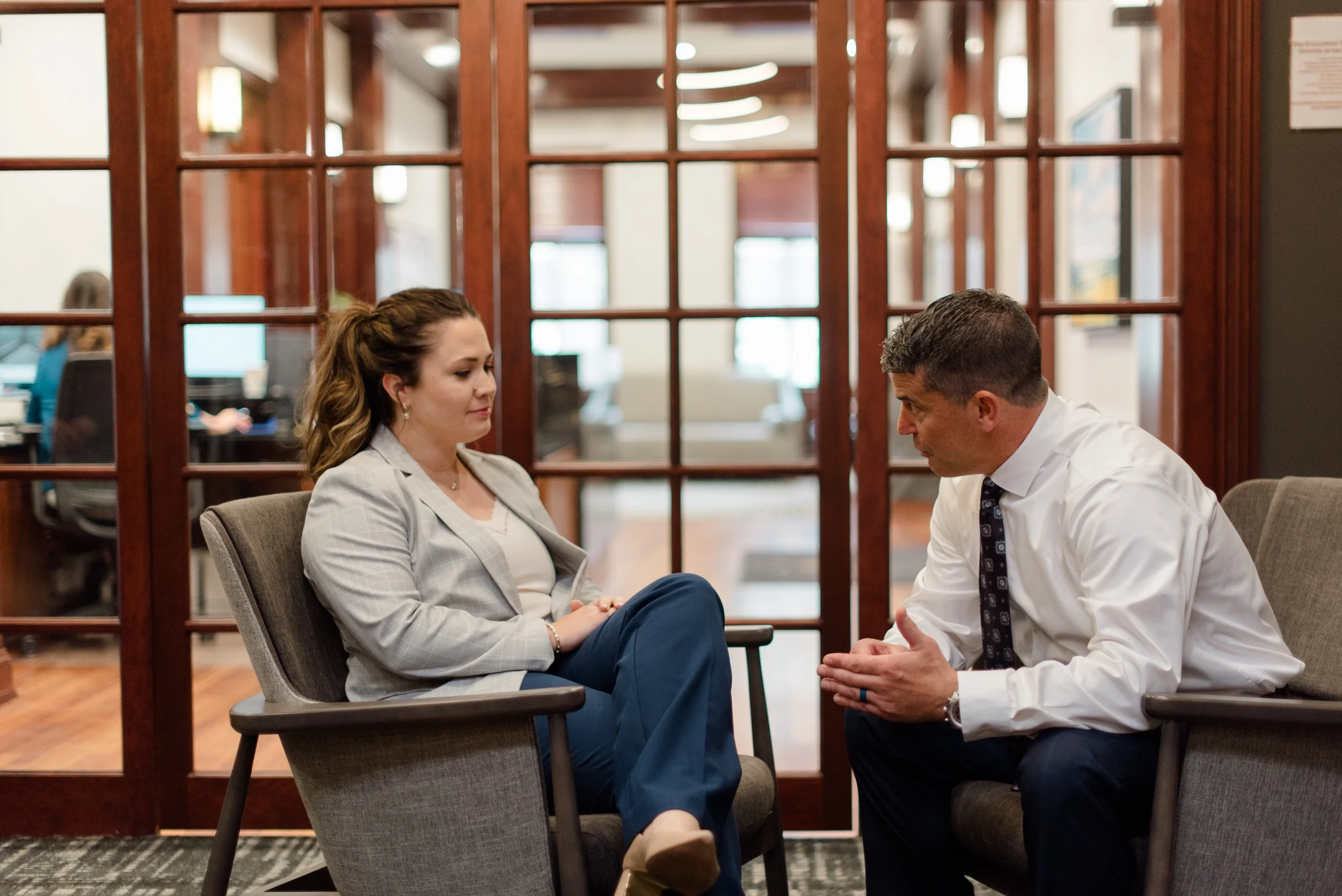 Susan Rasmussen and Vincent Jones, Woods fuller associates