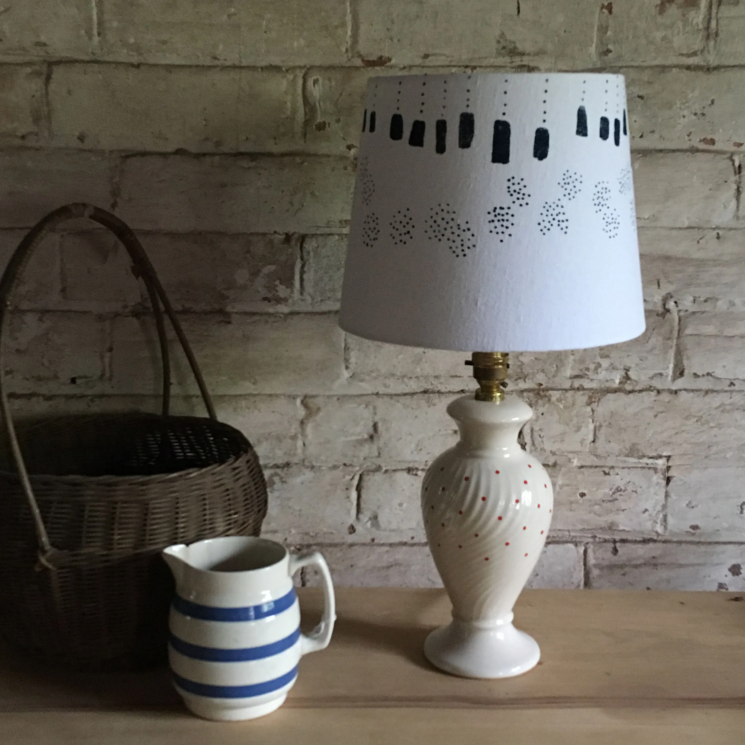 White + Blue Shade