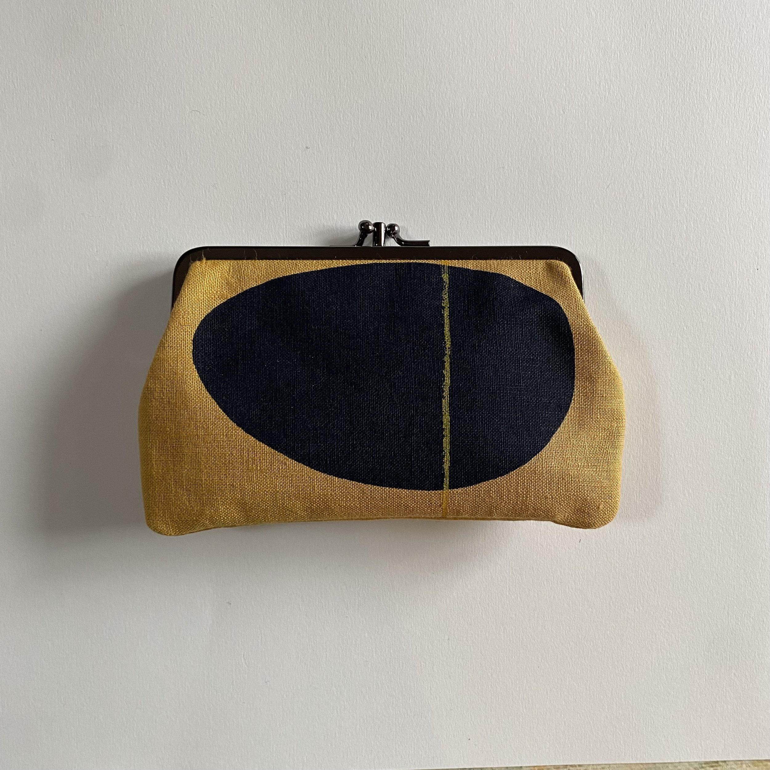 Ochre Orb Abstract Purse