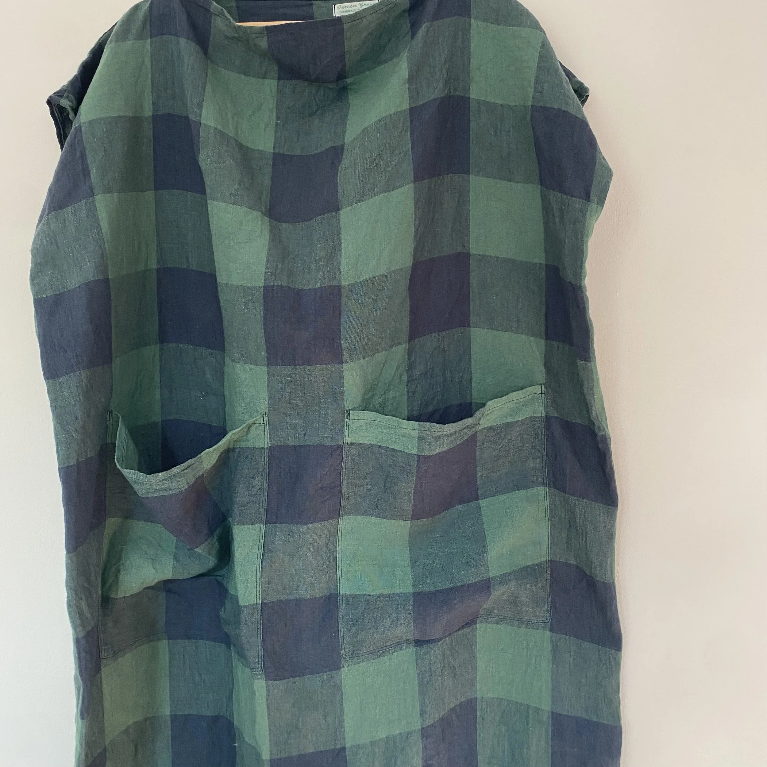 chinese dress ladies Michelle Maxi V-Neck Dress Linen | Organic Clothing