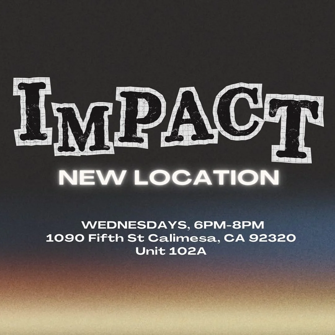 IMPACT! If you haven&rsquo;t heard the news, we&rsquo;ve got a new location. We&rsquo;re SO stoked to see the Lord move in this new space and are SO blessed to be able to meet here. 🤩 Excited for Wednesday nights! ❤️&zwj;🔥
