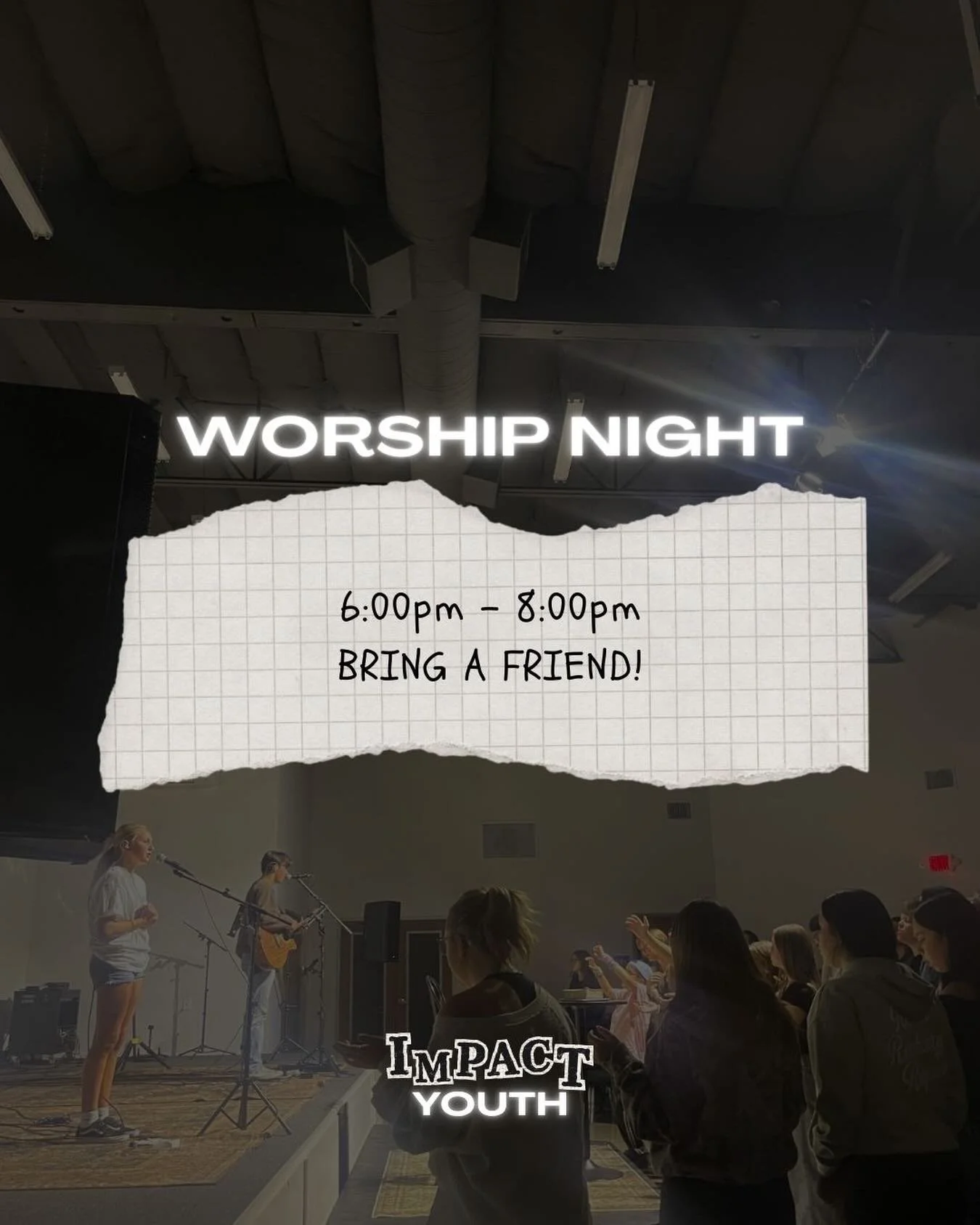 See you TOMORROW for a midweek worship night! Bring a friend as we kick off the new year! 🌟

Some details to share ⬇️
▪️Wednesday, @ 6PM-8PM
📍1090 Fifth St Calimesa, CA 92320 (Unit 102A)