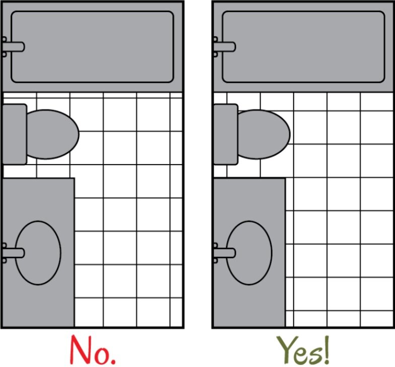 Tile Patterns And Layout Ideas Lines - How To Design A Bathroom Tile Layout