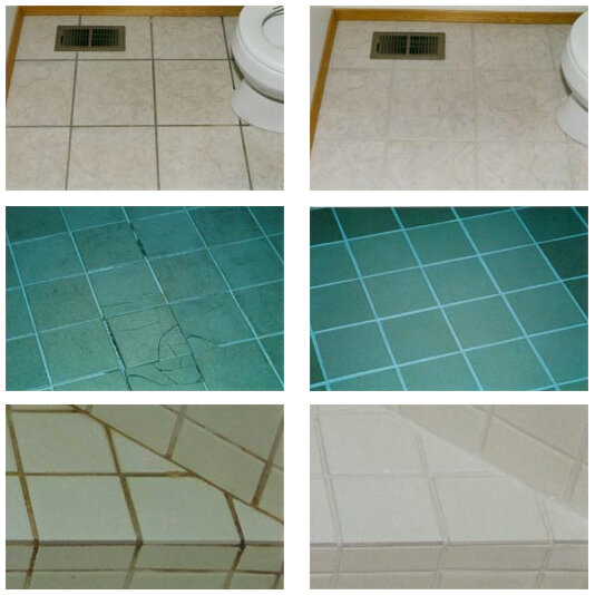 No More Dirty Grout Tile Lines, Clean Dirty Floor Tile Grout
