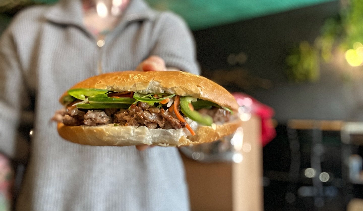 Don&rsquo;t sleep on this special - Lemongrass Pork Banh Mi 🐷 a delicious way to kick off your Friday 💃

Soak up some sun and come on by ☀️ order online or find us on Uber Eats ⛱️