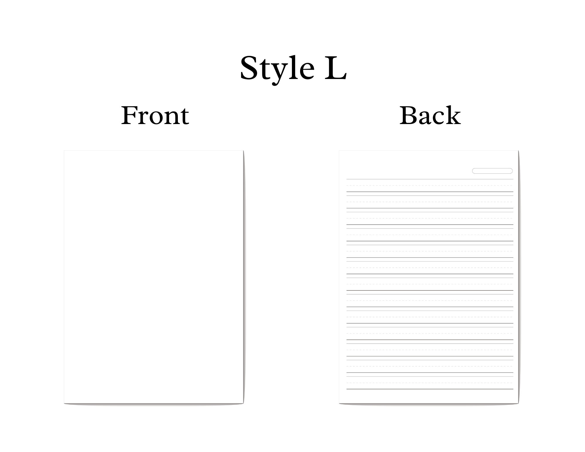 Notebook Styles — Humble Heart Press