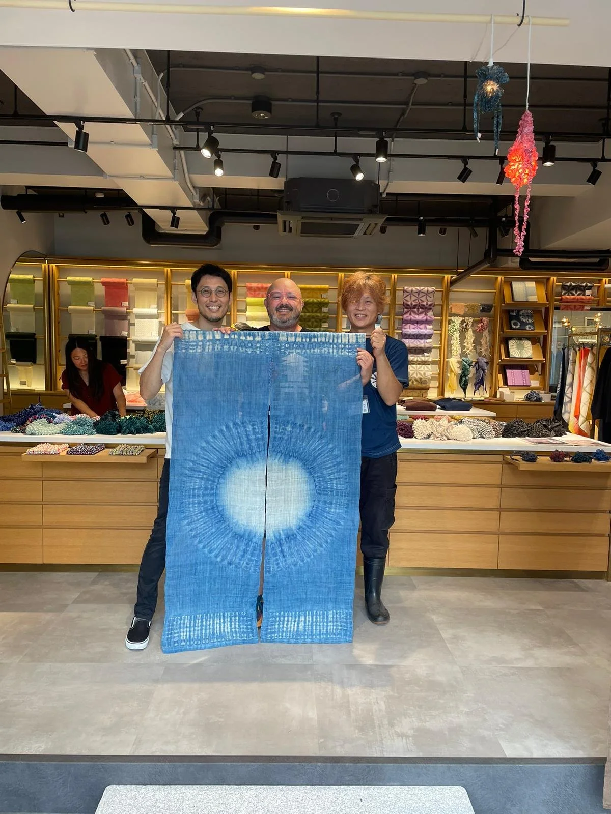 Furoshiki Tie-Dyeing Workshop, with Ando Co