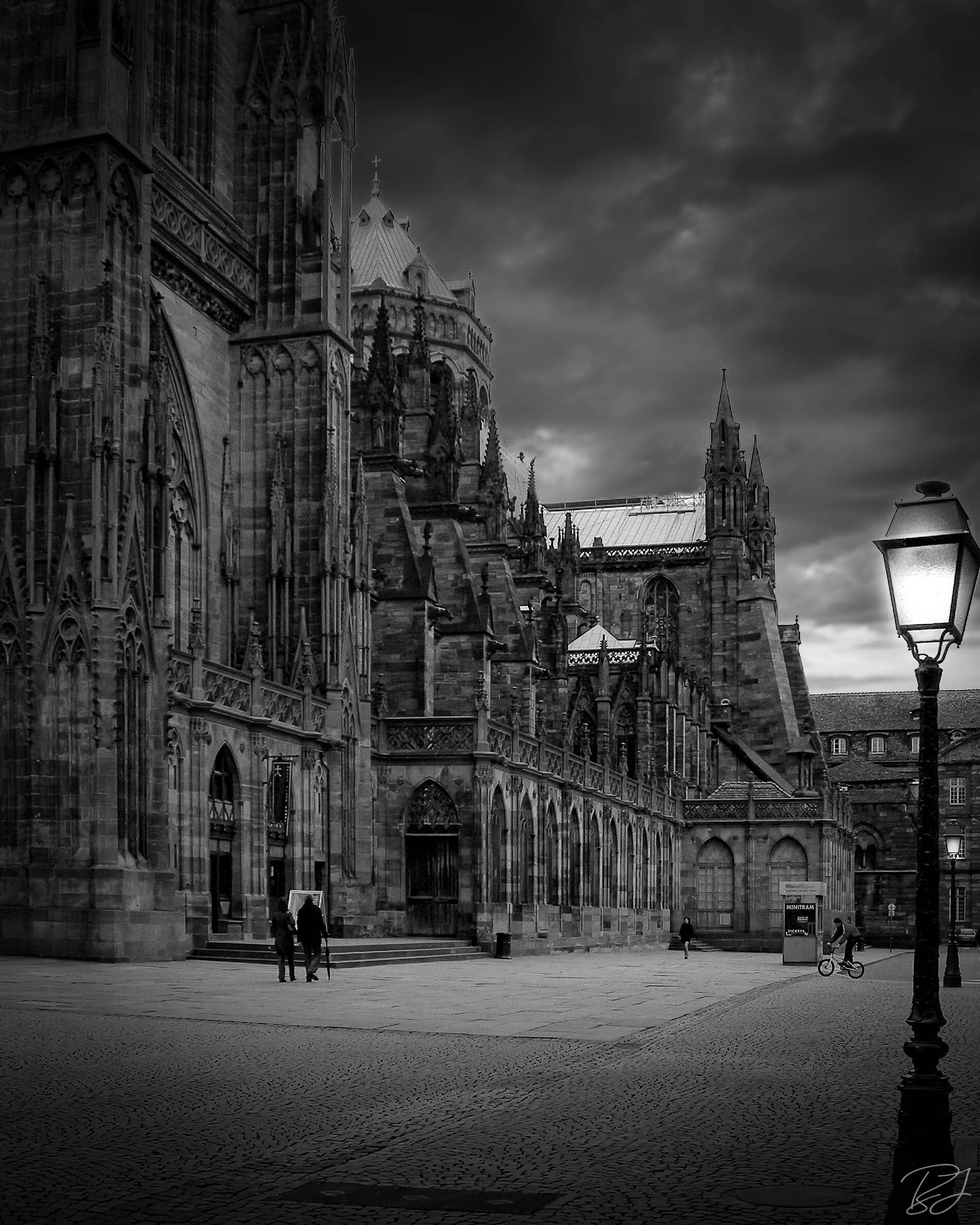 Strasbourg Cathedral or the Cathedral of Our Lady of Strasbourg, Strasbourg, France.