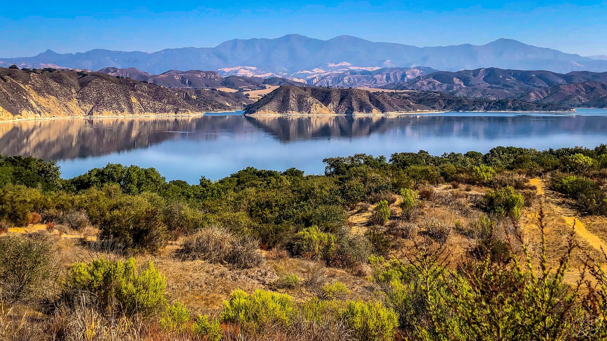 Lake Cachuma, California.